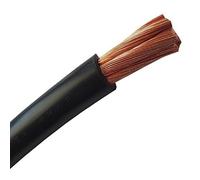 (TG. 3 Meter 25 mm² schwarz) EBROM H07V-K 25 mm2 - Cavo per batteria, 3 m, 100%