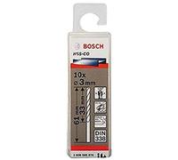 (TG. 3 mm) Bosch 2608585876 - Punta per metallo, codolo rotondo, HSS-Co, 3,0 x 3