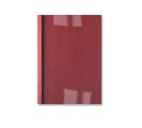 (TG. 3 mm) GBC Copertine Termiche Goffrate 3mm 100pz - Rosso - IB451218 - NUOVO