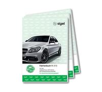 (TG. 3 pezzi) Sigel libro fa513 aviazione autovetture, A5, 32 fogli 3 pezzi - NU