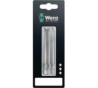 (TG. 3 pezzi) Wera - 05073472001 - Inserti TORX®, 867/4 Z Inserti TORX®, TX 20