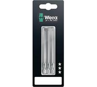 (TG. 3 pezzi) Wera - 05073474001 - Inserti TORX®, 867/4 Z Inserti TORX®, TX 30