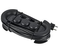 (TG. 3 Posti) Electraline 62579 Multipresa da Lavoro, Avvolgicavo con Prolunga 1