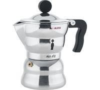 (TG. 3 tazze) Alessi Moka AAM33/3 Caffettiera Espresso di Design in Fusione di A