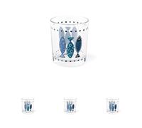 (TG. 3 Unit (Confezione da 4)) Excelsa Ocean Set 3 Bicchieri, Vetro (Confezione