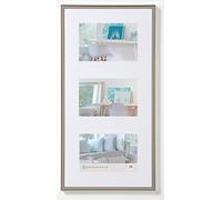 (TG. 3 x 10 x 15 cm) Walther New Lifestyle KV315D Cornice in Plastica, Acciaio