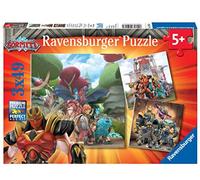 (TG. 3 x 49 Pezzi) Ravensburger Gormiti Puzzle per Bambini, Multicolore, 3 x 49