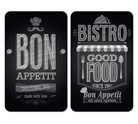(TG. 30.0x1.8x52.0 cm) Wenko Placas cobertoras de vidrio universales Bon Apetit