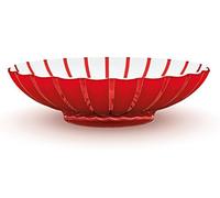 (TG. 30.5 x 37.5 x h9 cm) Guzzini Centrotavola/Fruttiera Grace, Rosso Chiaro, 30