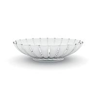 (TG. 30.5 x 37.5 x h9 cm) Guzzini Centrotavola/Fruttiera Grace, Trasparente, 30.