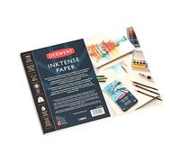 (TG. 30.5 x 40.6 cm) Derwent Inktense Album da Disegno con Carta Ruvida Pressata