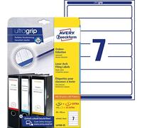 (TG. 30 Blatt, 210 Ordner-Etiketten) Avery L4760-25 - Etichetta per stampante -
