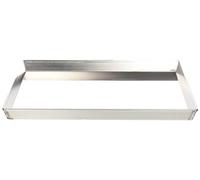 (TG. 30 cm) Ballarini 7044.40 Teglia Rettangolare, Angoli Svasati con Bordo in A