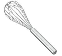 (TG. 30 cm) Metaltex - Frusta in Acciaio Inox Resistente, con 8 Fili, Argento, 3