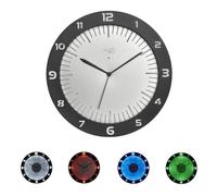 (TG. 30 cm) TFA Dostmann Orologio da parete analogico luminoso con LED Lumoclock