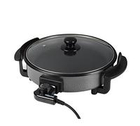 (TG. 30 cm) Tristar PZ2963 Padella Grilla Elettrica, 1500 W, 30 cm, Cristal, Ner