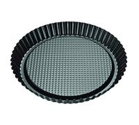 (TG. 30 cm) Zenker Black Metallic Stampo crostata, Acciaio, Nero, 30 cm - NUOVO