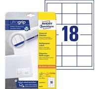 (TG. 30 foglio) Avery Zweckform 6171 etichetta per stampante Bianco Etichetta pe