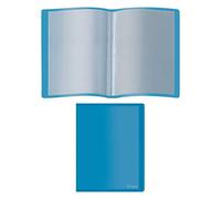 (TG. 30 fundas) Dohe - Cartellina flessibile con 30 buste (80 micron) - Blu - NU