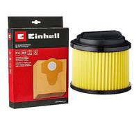 (TG. 30 L) Originale Einhell Sacchetti Filtro in carta 30 litri (confezione da 5