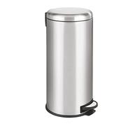 (TG. 30 L) WENKO Portarifiuti a pedale Leman Easy-Close acciaio inox 30 l Capaci