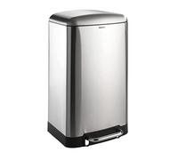 (TG. 30 L) WENKO Portarifiuti pedale Easy Close Studio acciaio inossidabile 30 l