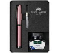 (TG. 30 ml) Faber-Castell 149626 - Set da scrittura Essentio Aluminium Rosé, co