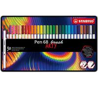 (TG. 30 unit (Confezione da 1)) Pennarello Premium con punta a pennello - STABI