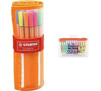 (TG. 30 Unit (Confezione da 1)) Stabilo Fineliner point 88 - Rollerset con 30 C