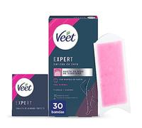 (TG. 30 unit (Confezione da 1)) Veet Expert - Fasce di cera fredda depilatoria