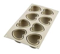 (TG. 30 x 17,5 x 3,8 cm) silikomart 26.186.13.0065 Stampi, Silicone, Grigio,
