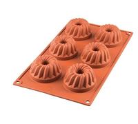(TG. 30 x 17 x 3,5 cm) silikomart - sf058 gugelhopf - stampo in silicone Ø70 h