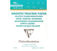 (TG. 30 x 21.1 x 0.7 cm) Clairefontaine 97133C Blocco da Lucido Superiore, 30 x