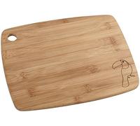 (TG. 30 x 23 x 1 cm) Fackelmann 37721 Tagliere, Bamboo, Marrone, 30 x 23 x 1