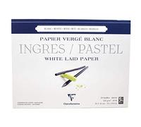 (TG. 30 x 40) Clairefontaine 96483C Blocco Ingres-Pastel Incollato in Alto, 30 x