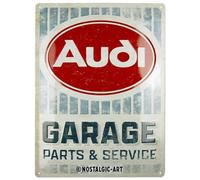 (TG. 30 x 40 cm) Nostalgic-Art Targa retrò, 30 x 40 cm, Audi - Garage - Ide