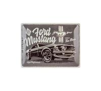 (TG. 30 x 40 cm) Nostalgic-Art Targa retrò, 30 x 40 cm, Ford Mustang - The Bo
