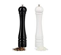 (TG. 30 X 6 X 6 Cm) Relaxdays 10023302 Set 2 Macina Spezie in Legno Tritapepe Ma