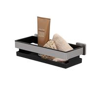 (TG. 30 x 8 x 13.8 cm) Tiger Dock Cestello Doccia, Acciaio Inox Spazzolato, 30 x