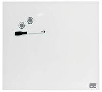 (TG. 300 x 300 mm) NOBO Lavagna in vetro 300x300mm - Bianco - 1903956 - NUOVO