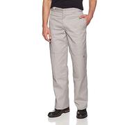 (TG. 30W / 32L) Dickies D/Knee Work Pant, Pantaloni da Uomo, Grigio (Silver Grey