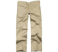 (TG. 30W / 32L) Dickies Slim Straight Work, Pantaloni Uomo, Beige (Khaki KH), W3