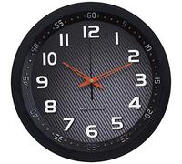 (TG. 30x4.2x30 cm) Technoline WT 8972 Orologio da Parete Radio, Metallo, Nero, 3