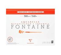 (TG. 30x40 cm) Clairefontaine 96351C Blocco di Carta, 30 x 40 cm, 12 Fogli, Bian