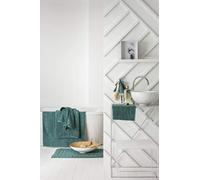 (TG. 30x50-cm) TODAY - Asciugamani ospite, in cotone, 50 x 30 cm, verde smeraldo