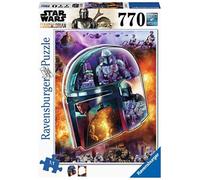 (TG. 31.5 x 23.5) Ravensburger Star Wars The Mandalorian: Elmetto 770 puzzle di