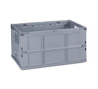 (TG. 31,5 x 58,5 x 40 cm ca.) Relaxdays Sturdy Folding Box Cassetta Pieghevole,