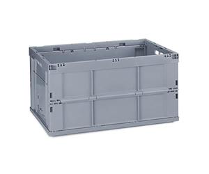 (TG. 31,5 x 58,5 x 40 cm ca.) Relaxdays Sturdy Folding Box Cassetta Pieghevole,