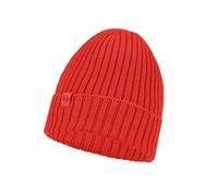 (TG. 31) Buff Norval Merino Hat Beanie 1242422201000, Womens Beannie, Red - NUOV