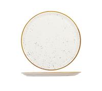 (TG. 31 centimeters) Saturnia Stains Set 6 Piatti Pizza, Porcellana Decorata, Be